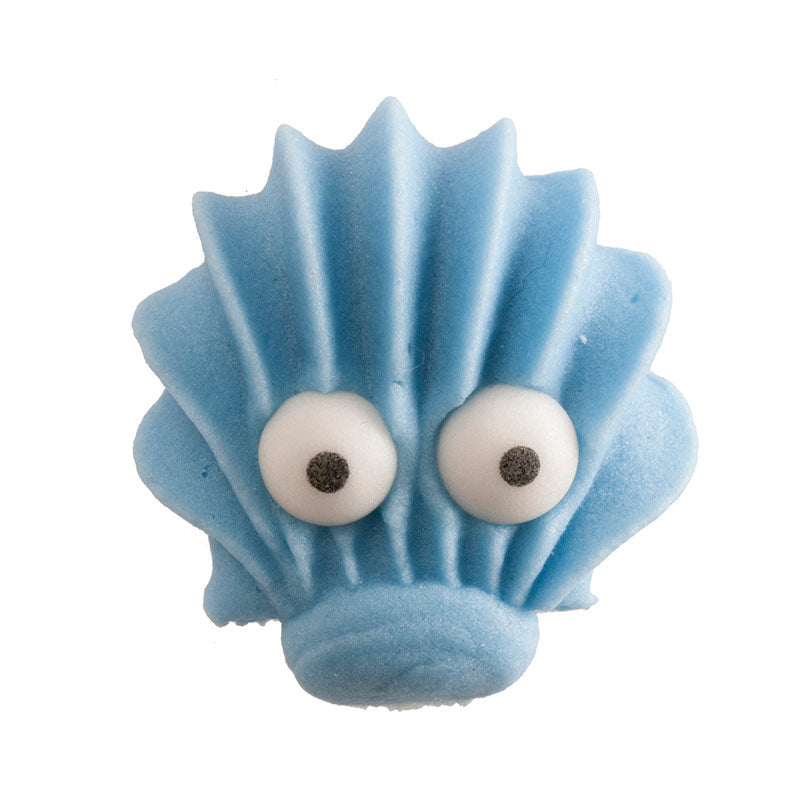 DECORATION EN SUCRE 3D ANIMEAUX DE MER 2,5X2,7CM