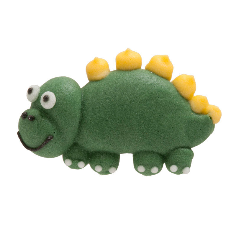DECORATION SUGAR 2D DINOSAURS 3X3CM