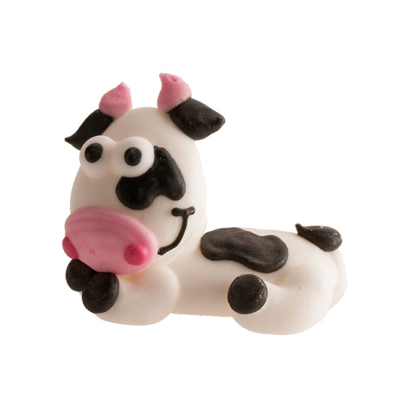 FARM ANIMALS 3D SUGAR CAKE DECORATION 3x3 CM