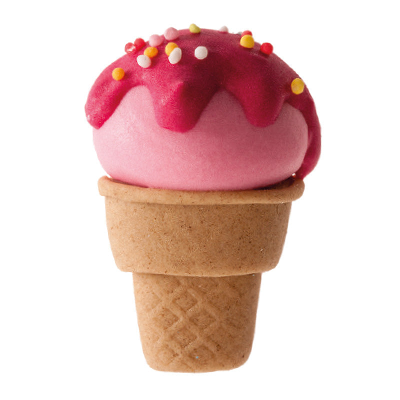 DECORATION EN SUCRE 3D "DOUCEURS" 3 x 4 CM