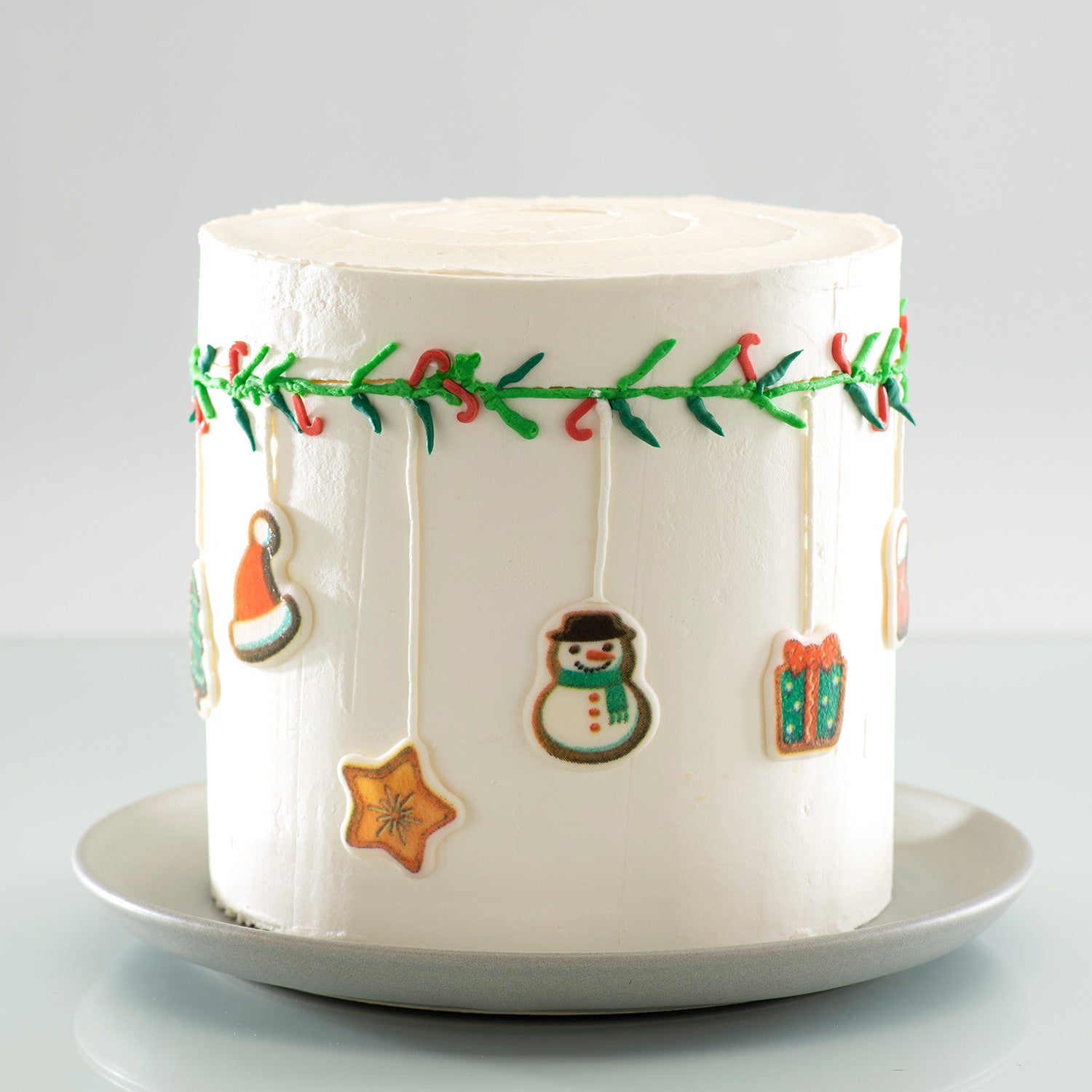DECORAZIONE IN ZUCCHERO MORBIDO 2D NATALE 18 MODELLI 3.1 X 3.6 CM