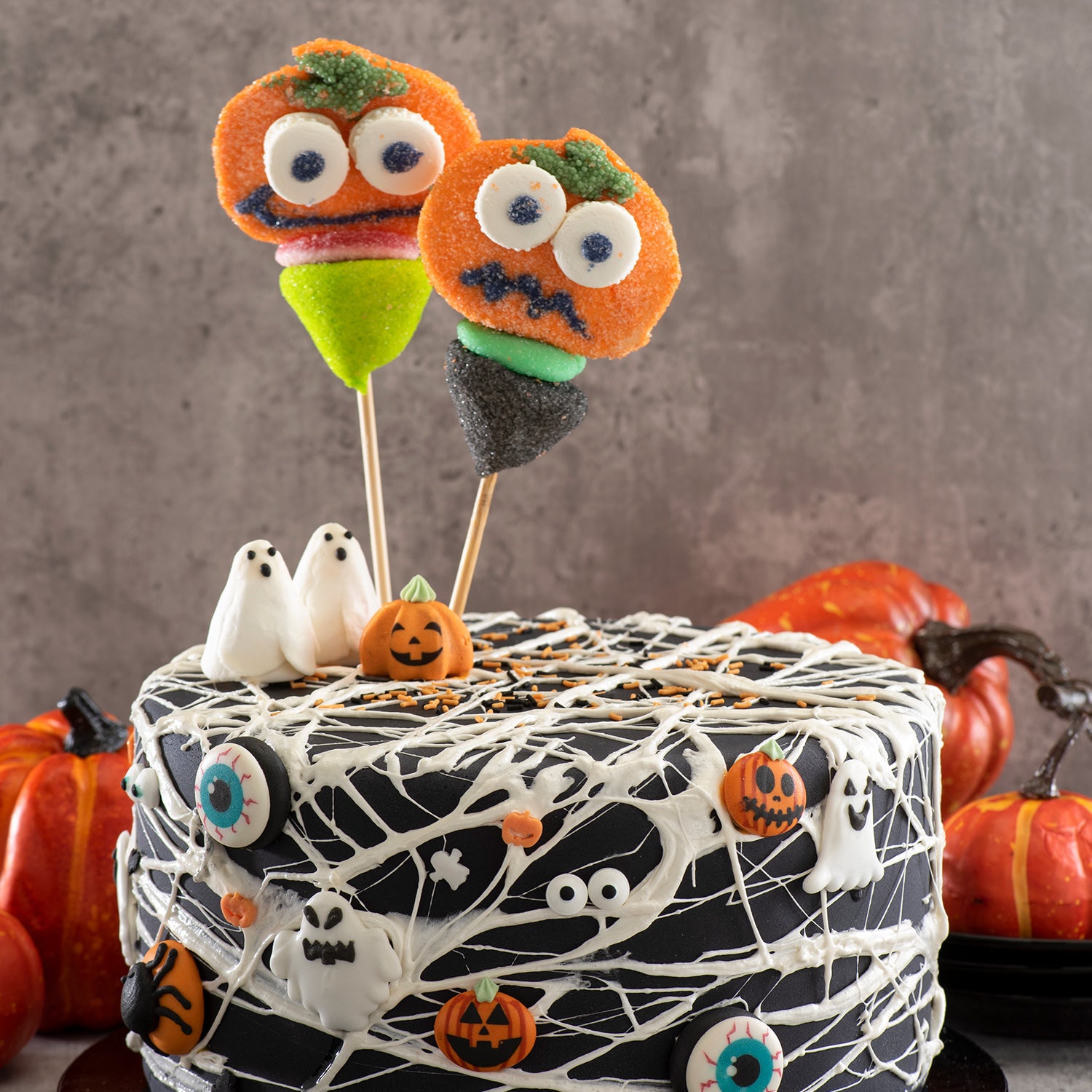 DECORATION SUCRE 2D FANTÔMES 3X4CM