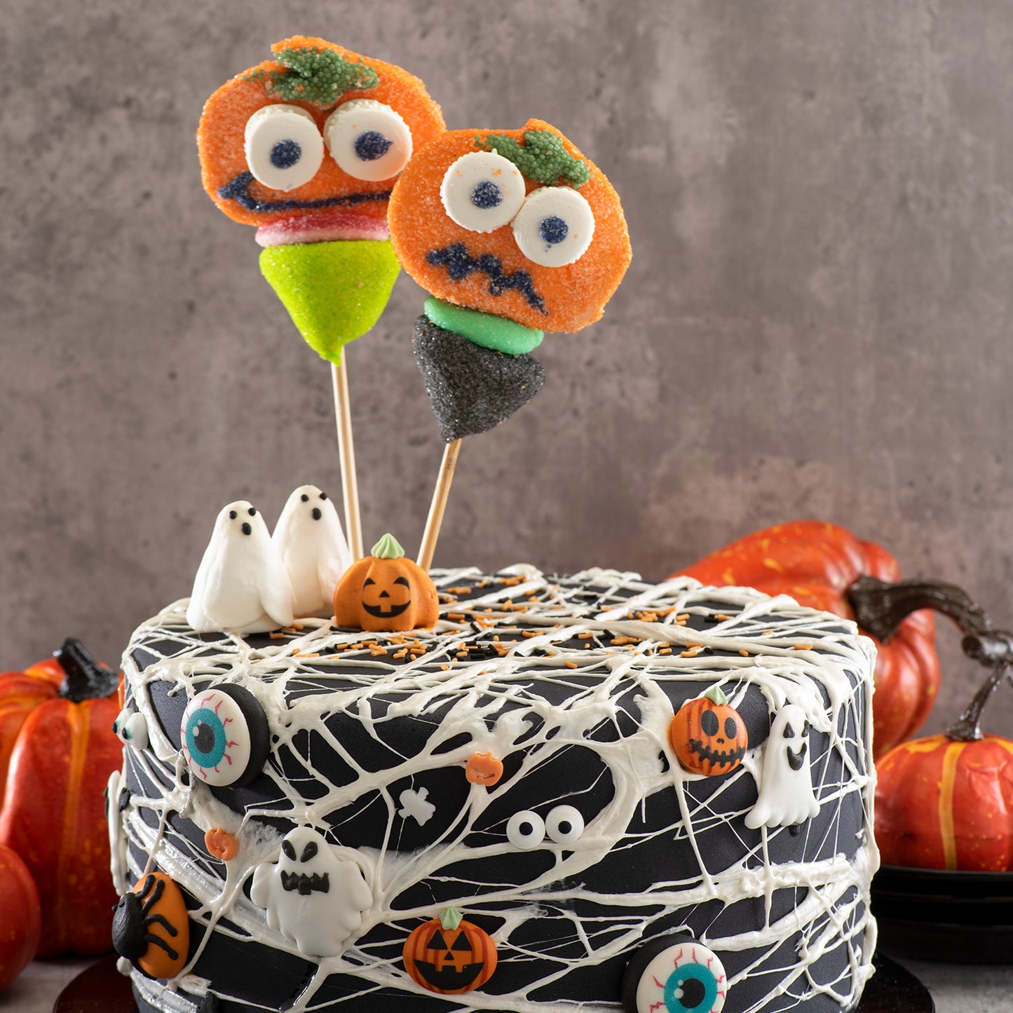 DECORATION SUCRE 2D FANTÔMES 3X4CM