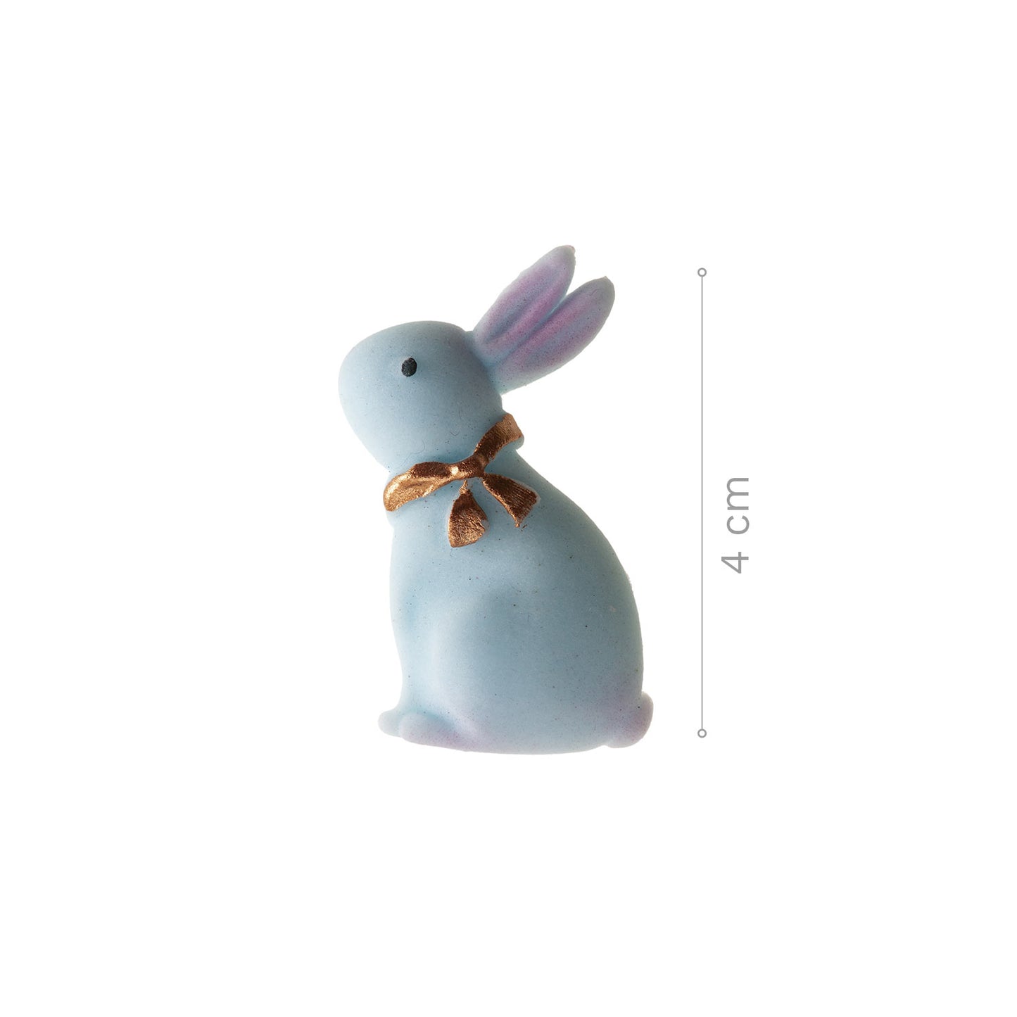 DECORACIÓN AZÚCAR CONEJITOS 5 COLORES 4CM