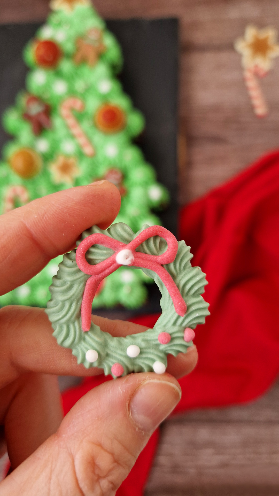 SUGAR DECORATION CHRISTMAS 8 DESIGNS