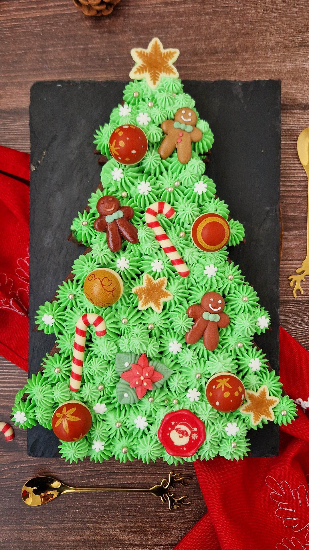 SUGAR DECORATION CHRISTMAS 8 DESIGNS