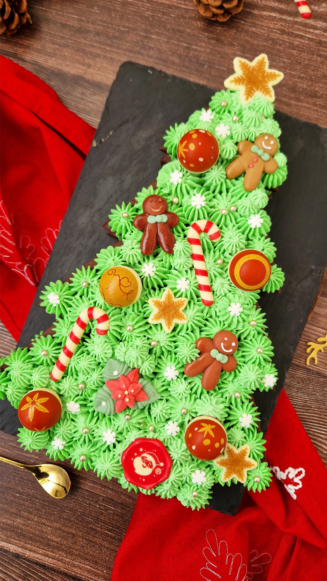 SUGAR DECORATION CHRISTMAS 8 DESIGNS
