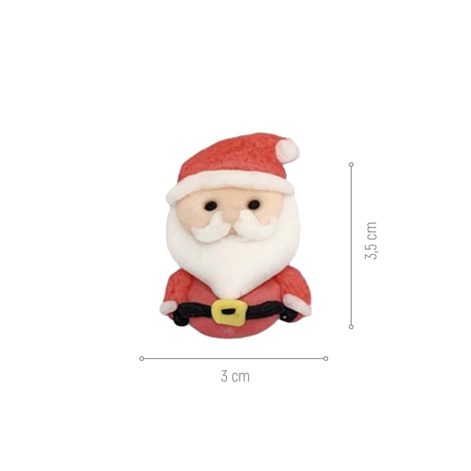 DECORATION SUCRE PAPA NOEL ET AMIS 5 DESSINS