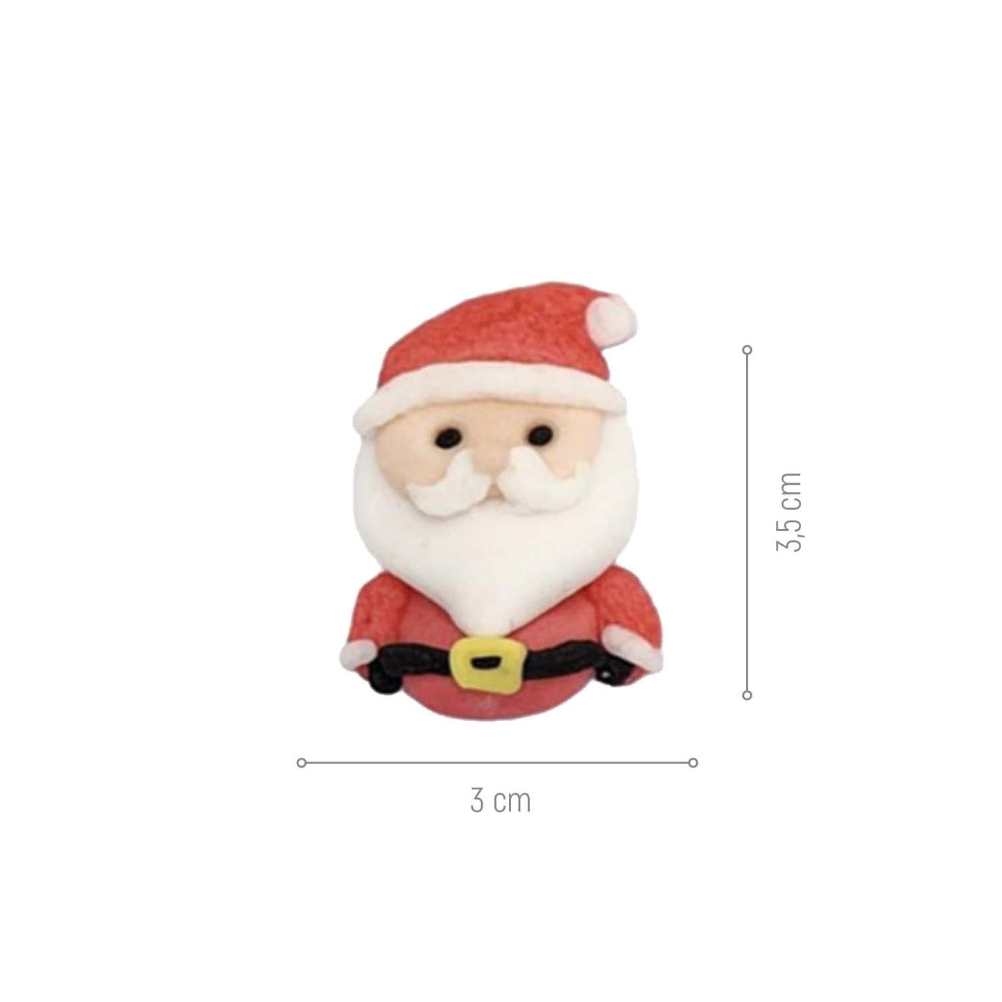DECORATION SUCRE PAPA NOEL ET AMIS 5 DESSINS