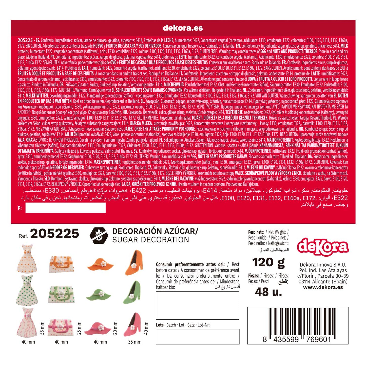 DECORAÇÕES DE AÇUCAR 2D ACESSORIOS PARA MÃES 12 MODELOS