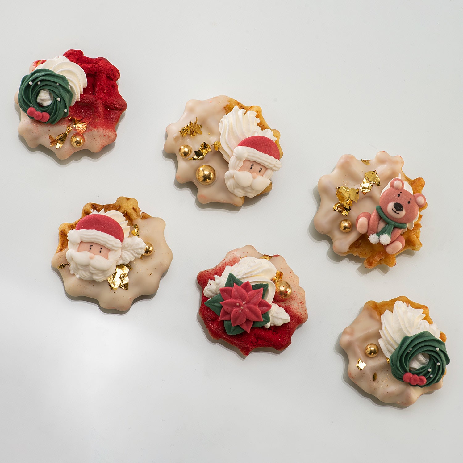 DECORATION SUCRE 2D  4 DESSINS