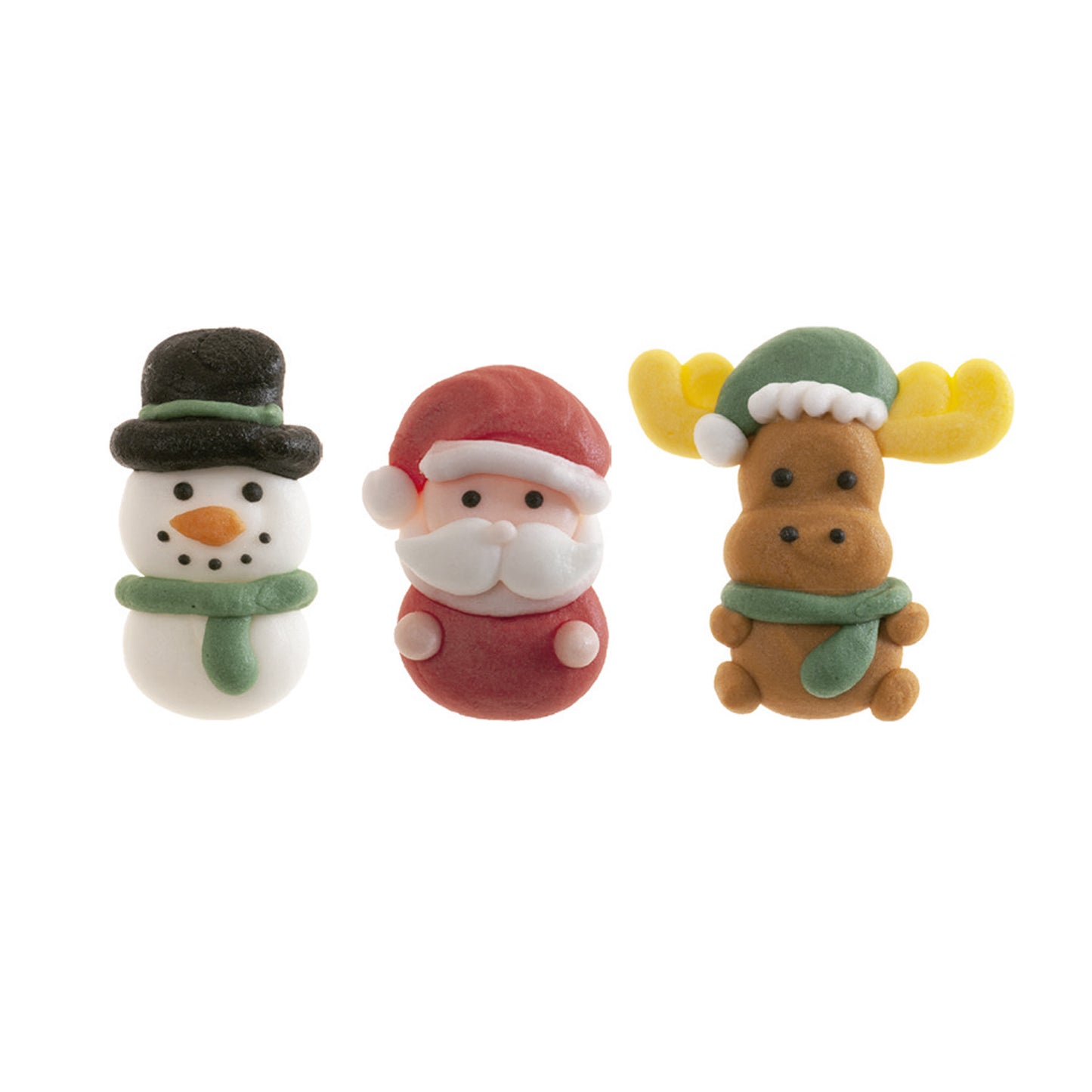 SUGAR DECORATION CHRISTMAS 3 DESIGNS