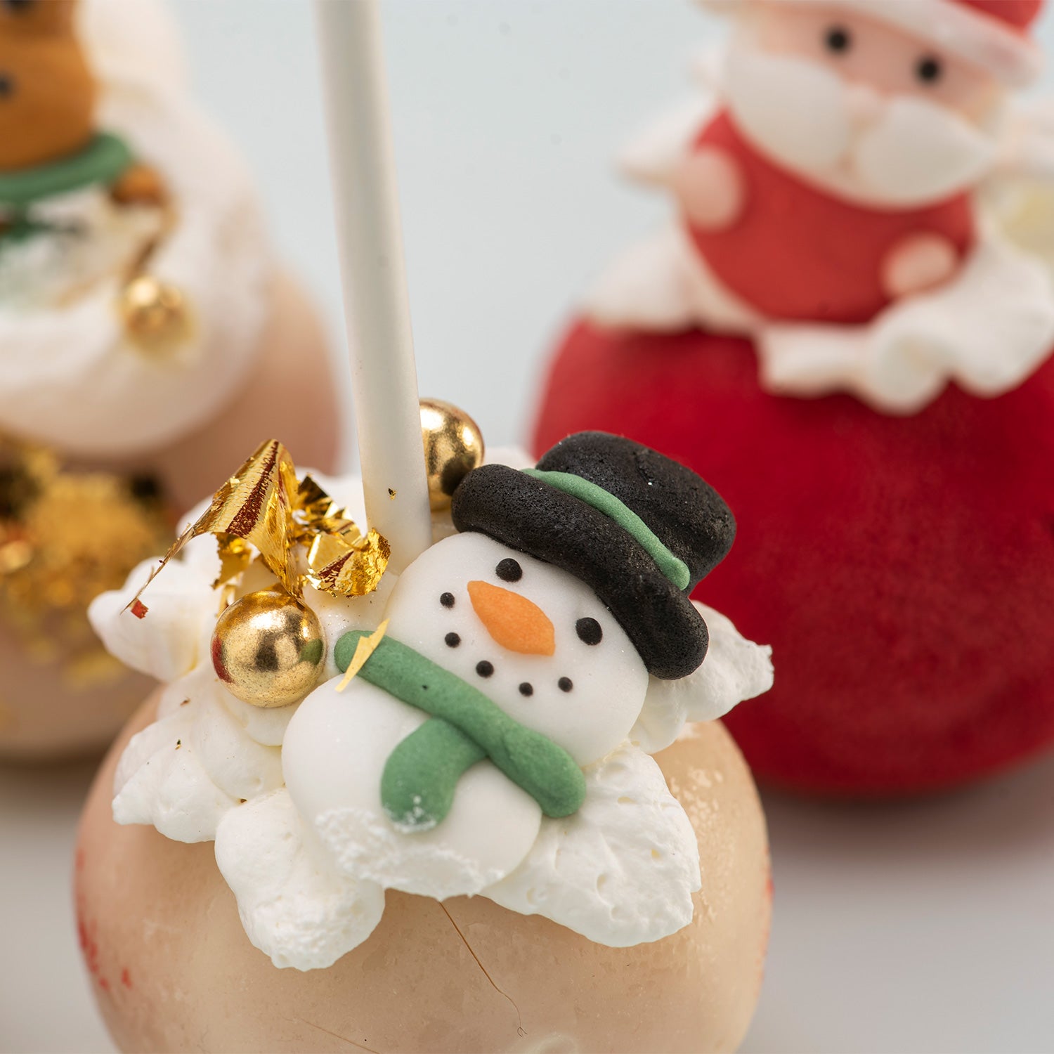 DECORATION SUCRE 2D  3 DESSINS