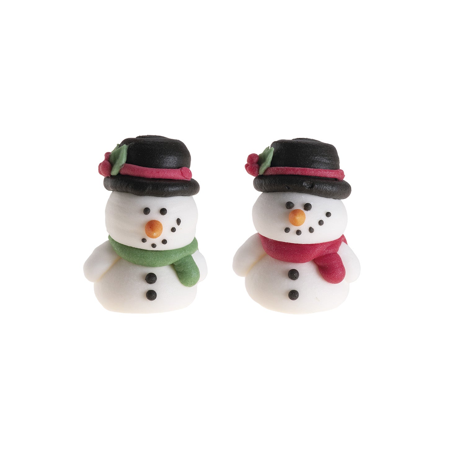 SUGAR DECORATION CHRISTMAS 3D SNOWMEN