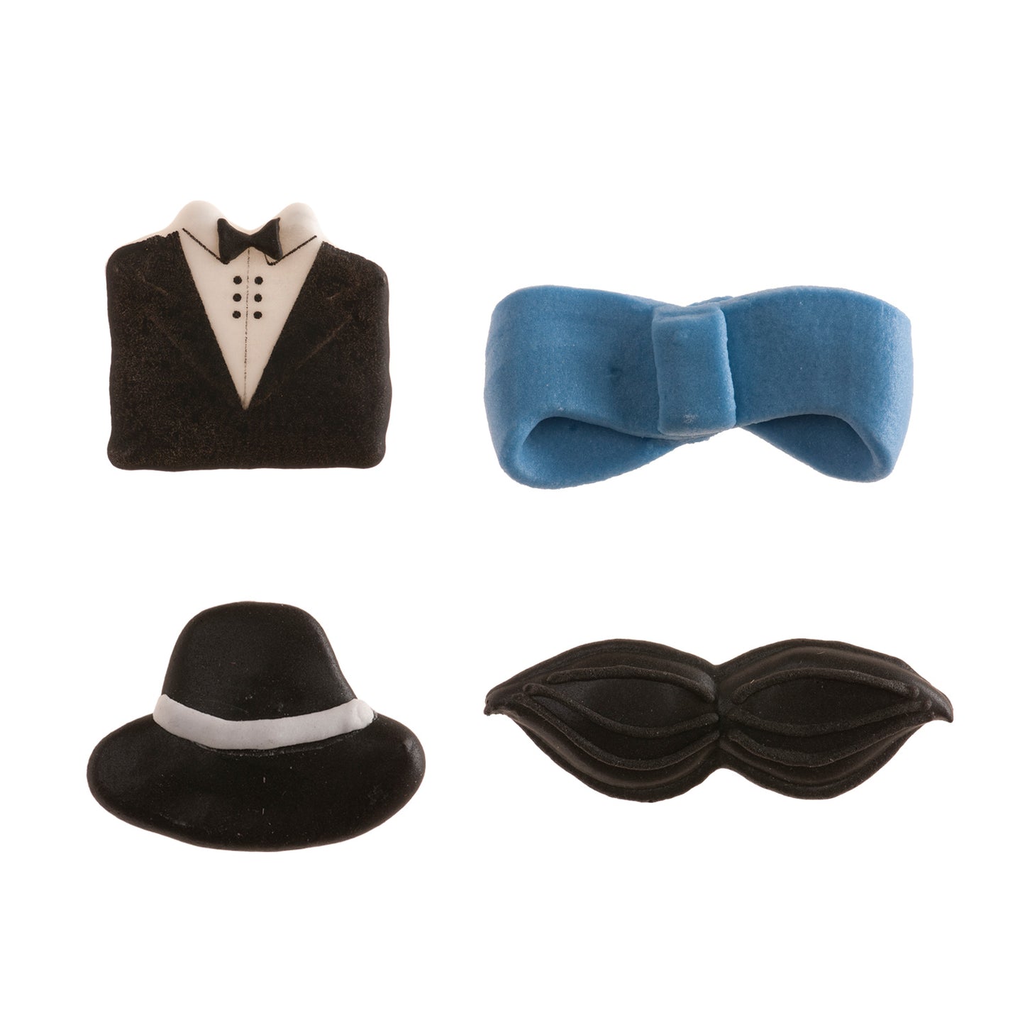 DECORAÇÃO DE AÇÚCAR 2D SORTIDA FATOS 48 UNID