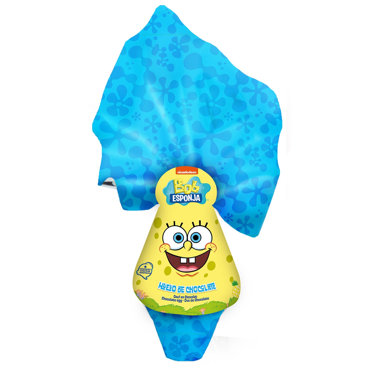 OVOS DE CHOCOLATE PÁSCOA SPONGEBOB 120GR