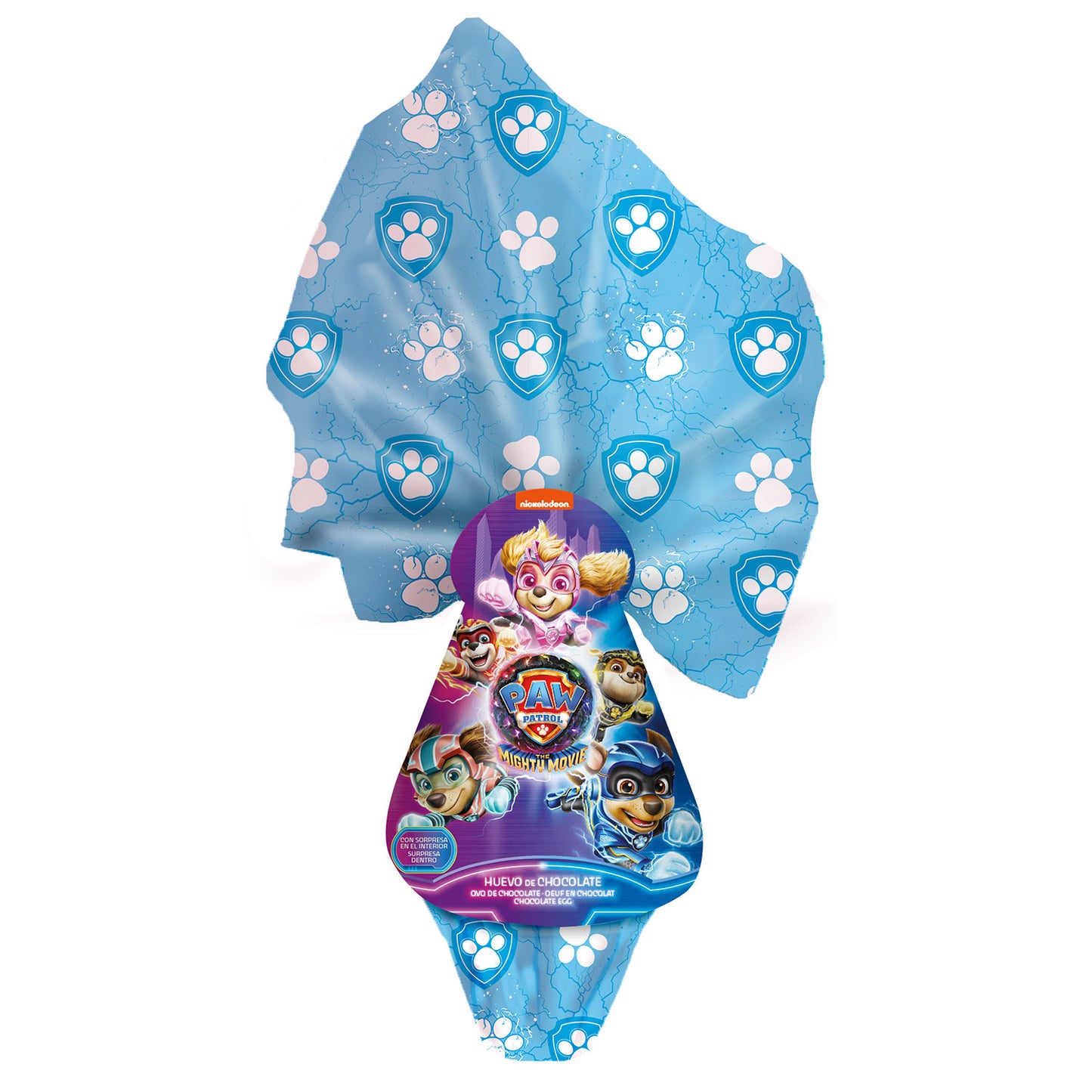 PAW PATROL EASTER EGG WITH SURPRISES 120 GR