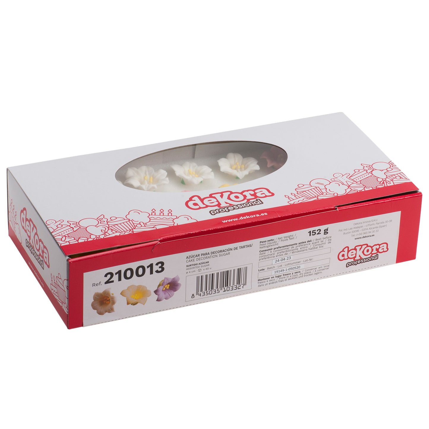 LYS EN SUCRE 4 cm