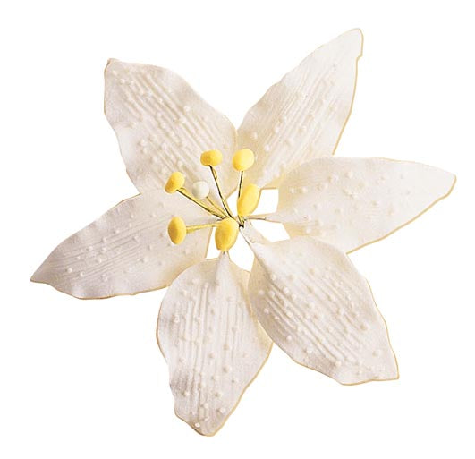DECORAZIONE DI ZUCCHERO ASSORTIMENTO LILLÀ 8CM
