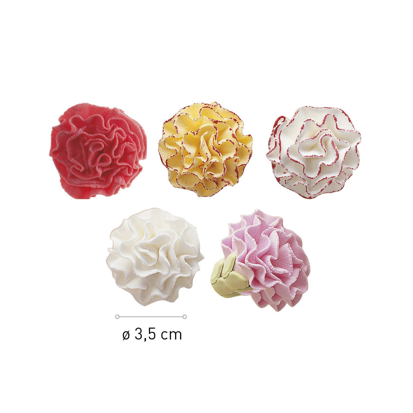 ŒILLETS EN SUCRE ASSORTIMENT Ø 3,5CM