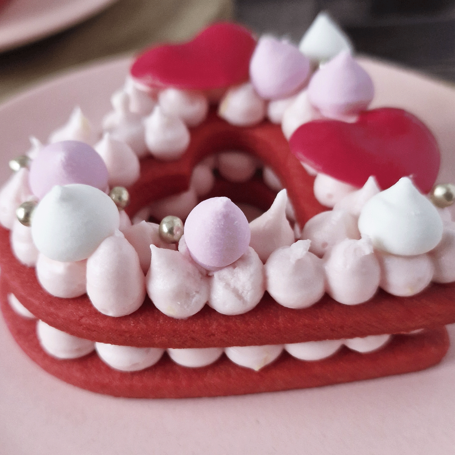 MERENGUES DE AÇÚCAR ROSA FRAMBOESA 90GR