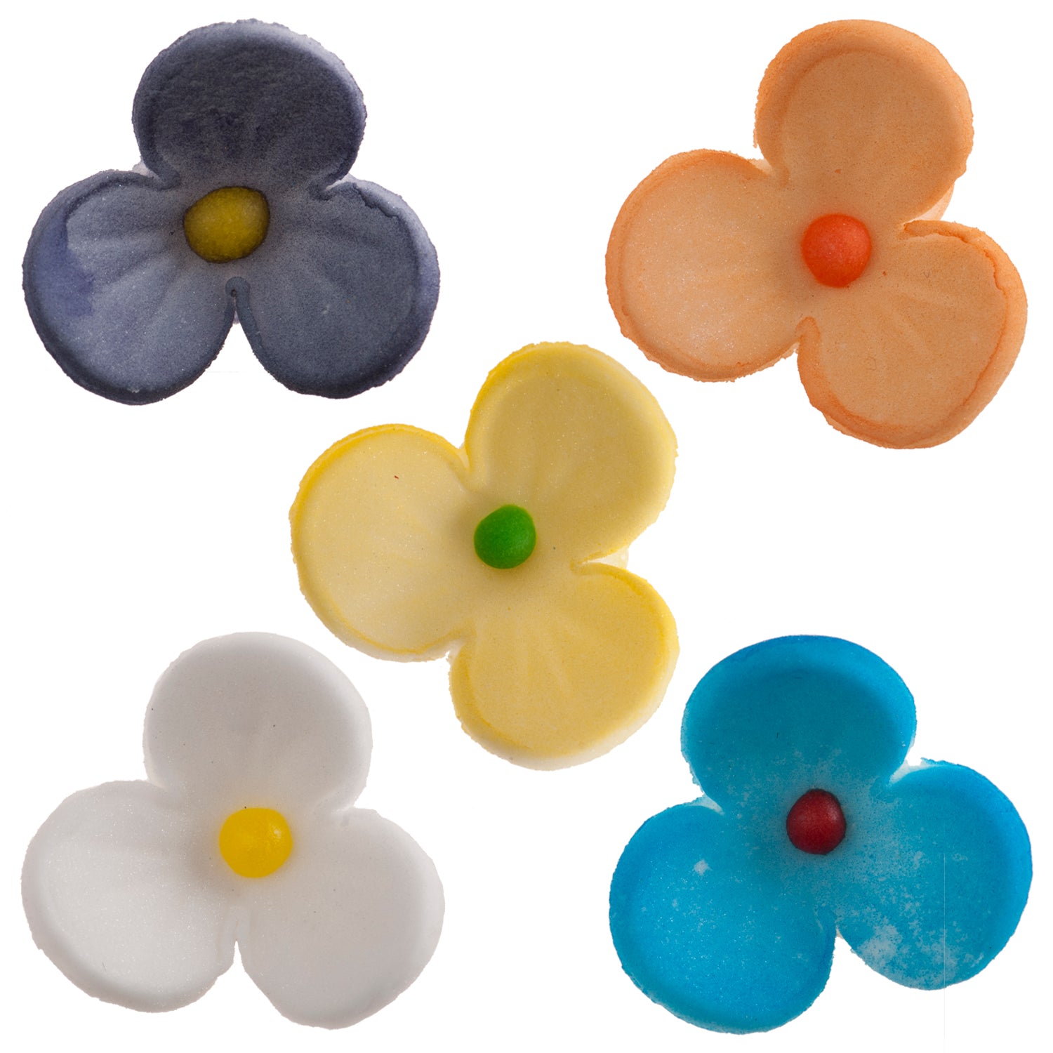 DECORACION AZUCAR SURTIDO FLOR DE MELOCOTON 2CM