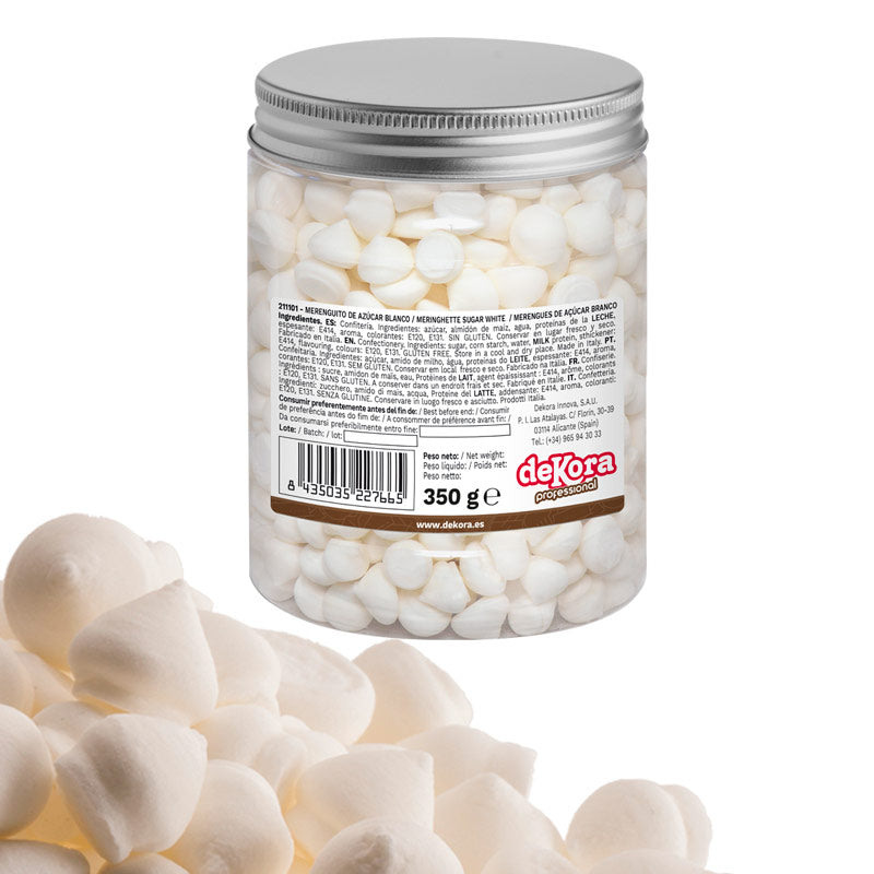 MERENGUES DE AÇÚCAR BRANCO 350GR
