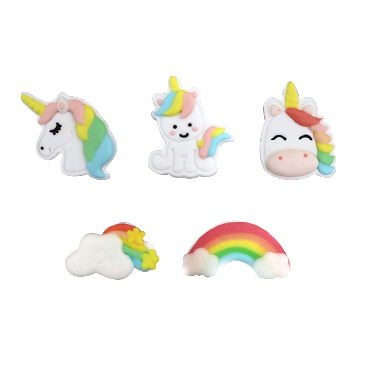 SUGAR DECORATION UNICORN 2D 4-7CM