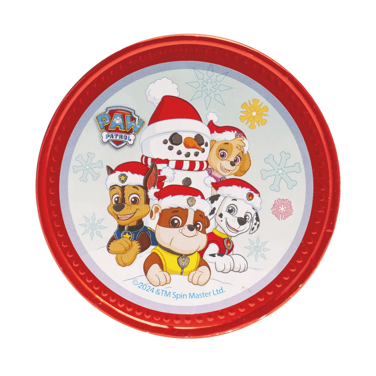 MOEDAS DE CHOCOLATE DE NATAL DA PATRULHA DA PATA 50GR
