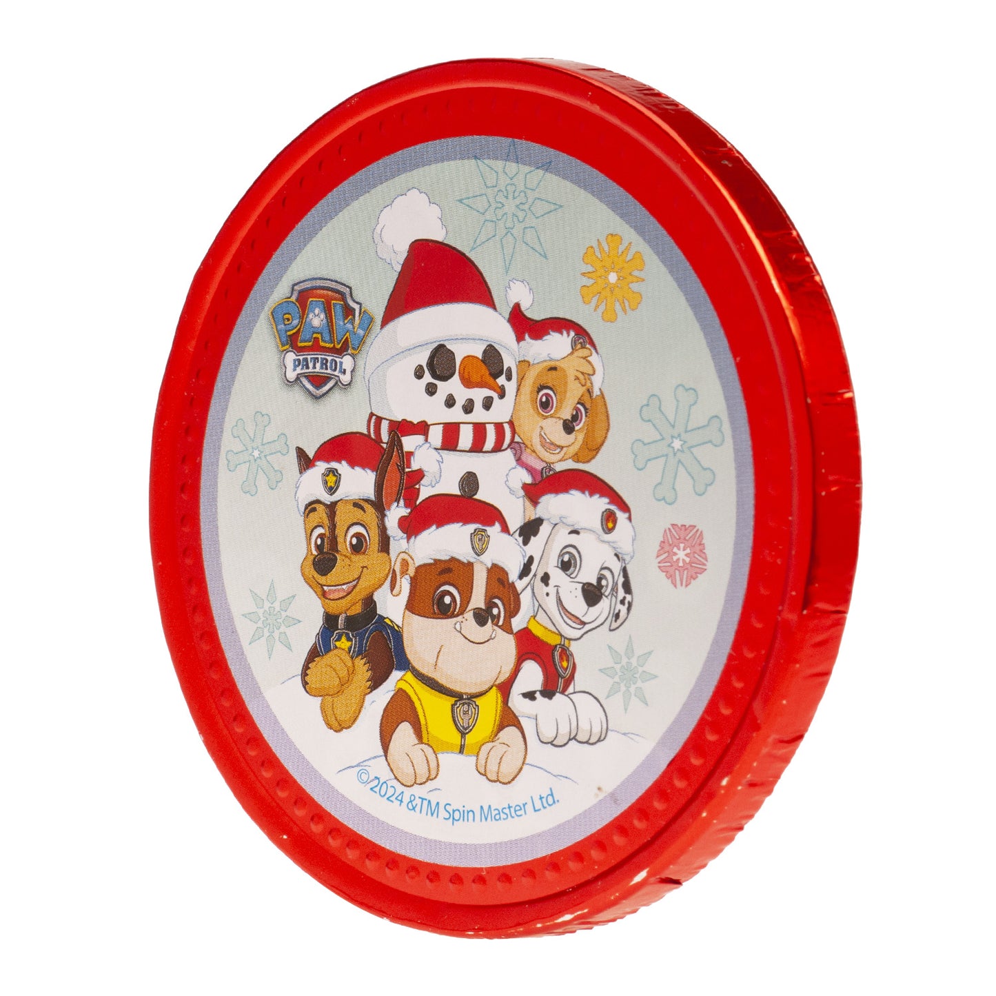 PIÈCES DE NOËL EN CHOCOLAT DE LA PATROUILLE DES PATTES 50GR