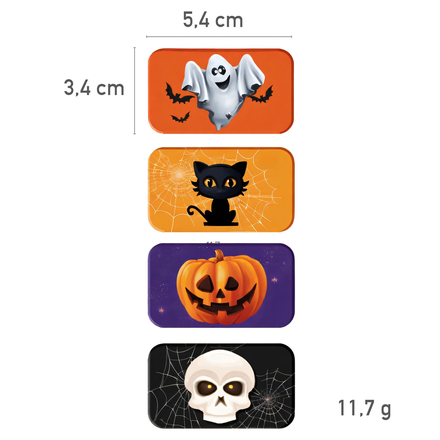 RED SURTIDO TABLETAS CHOCOLATE HALLOWEEN 94GR