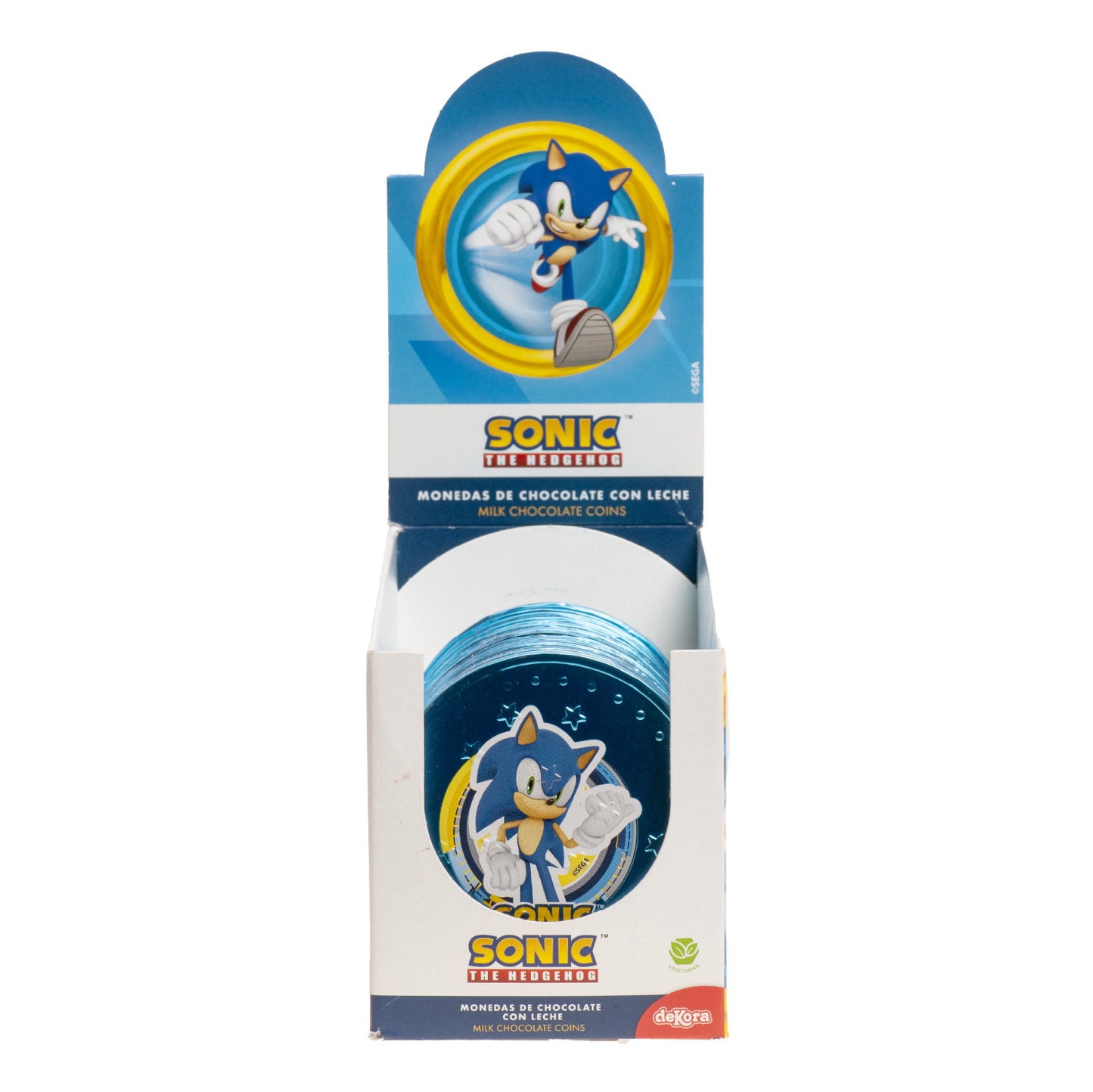 MONEDAS CHOCOLATE SONIC 26GR