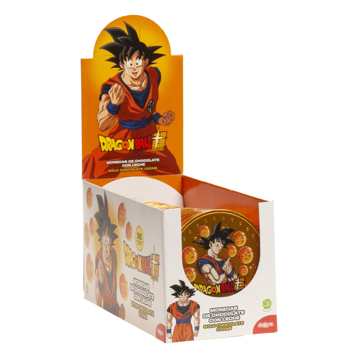 MONEDAS CHOCOLATE DRAGON BALL 26GR