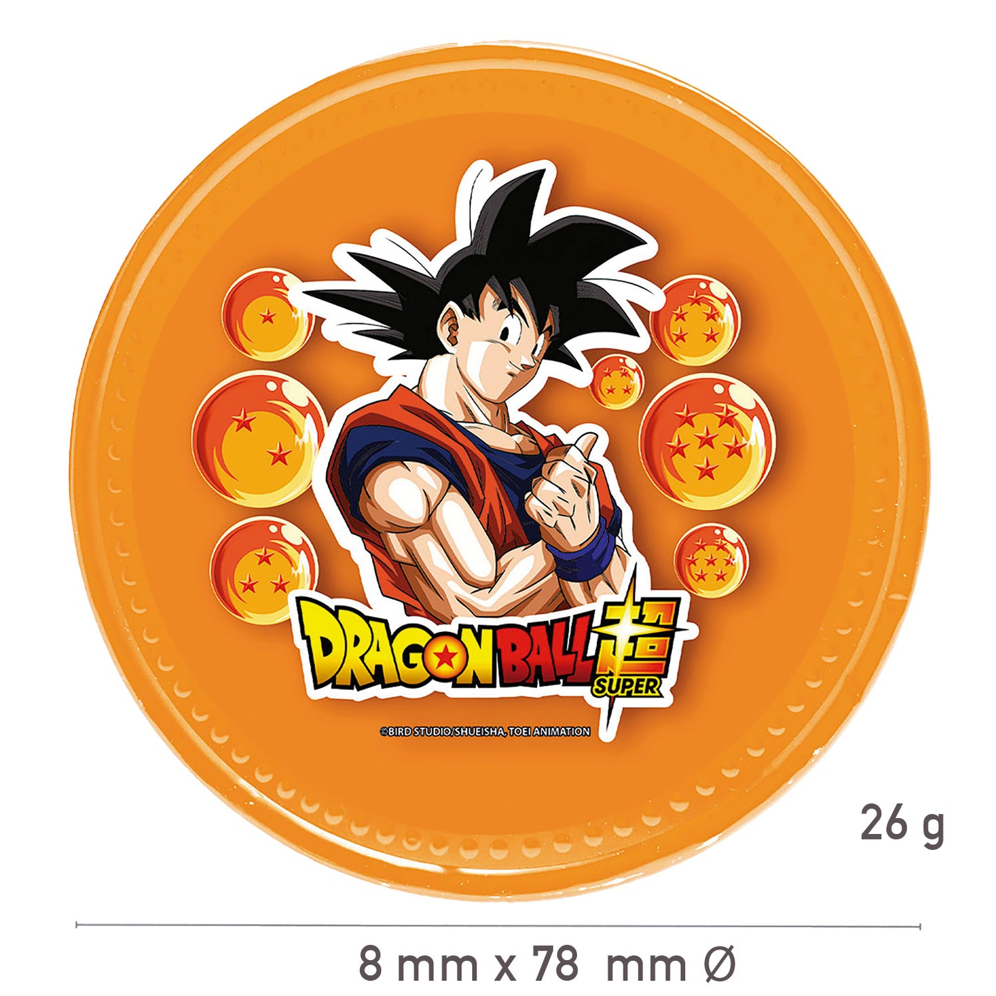MOEDAS DE CHOCOLATE DRAGON BALL 26GR