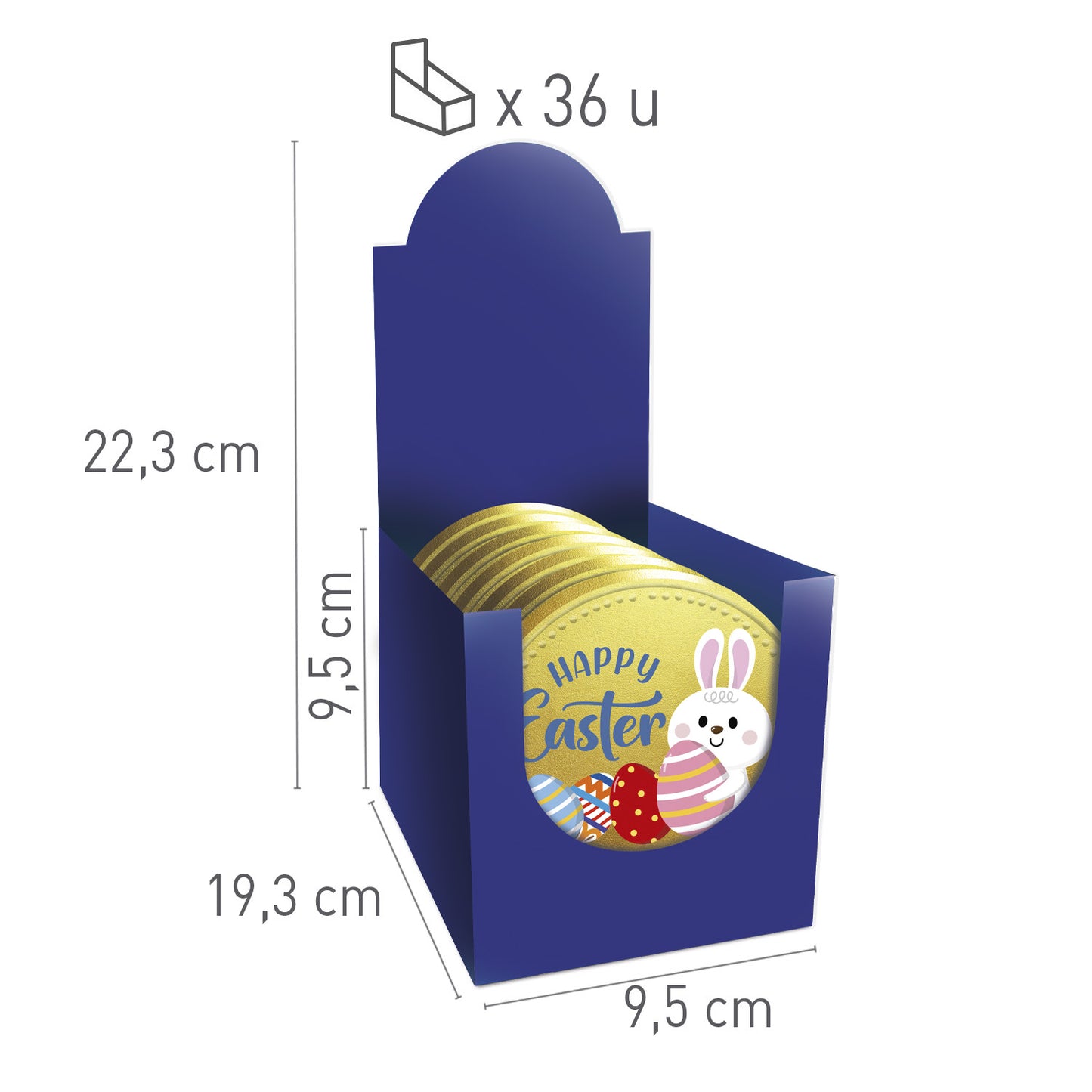 MONETE DI CIOCCOLATO PASQUALI 26GR