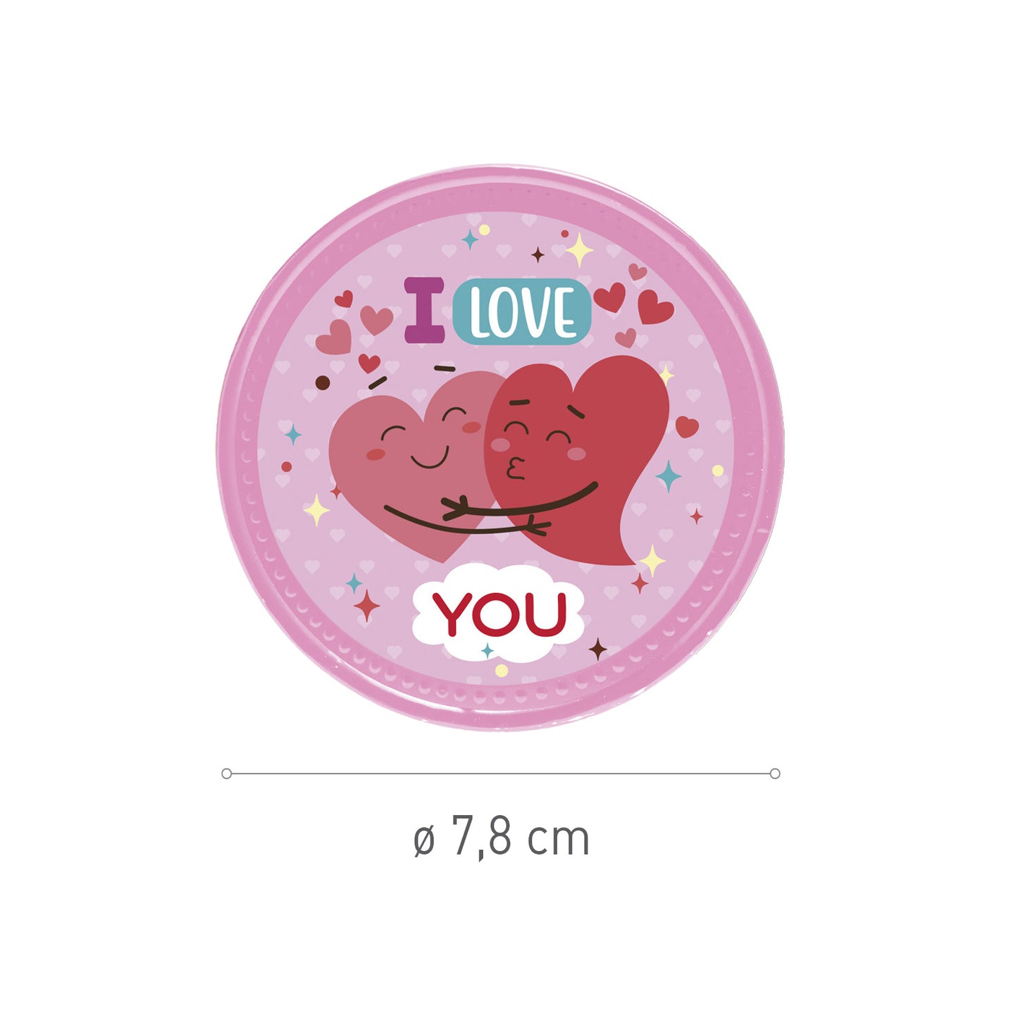 SAN VALENTINE CHOCOLATE COINS 26GR