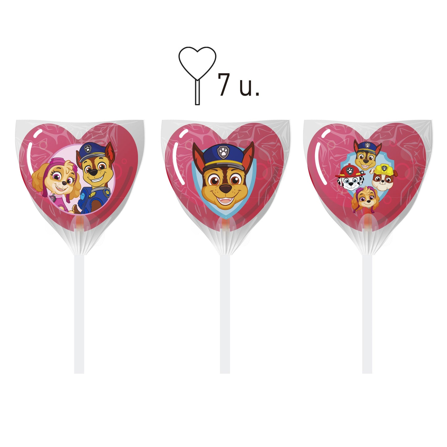 LECCA LECCA A FORMA DI CUORE PAW PATROL 13,9GR