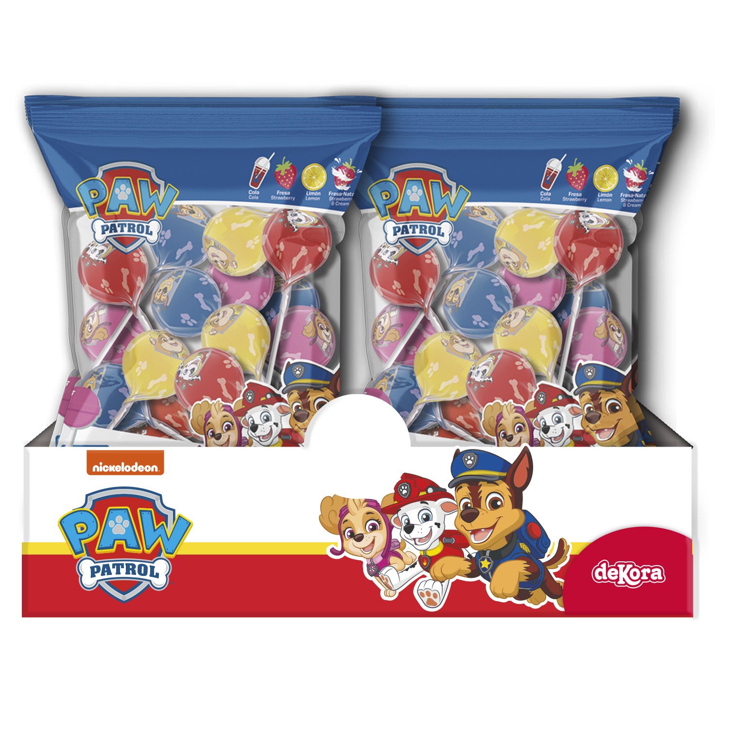 SUCETTES  PAW PATROL 12GR