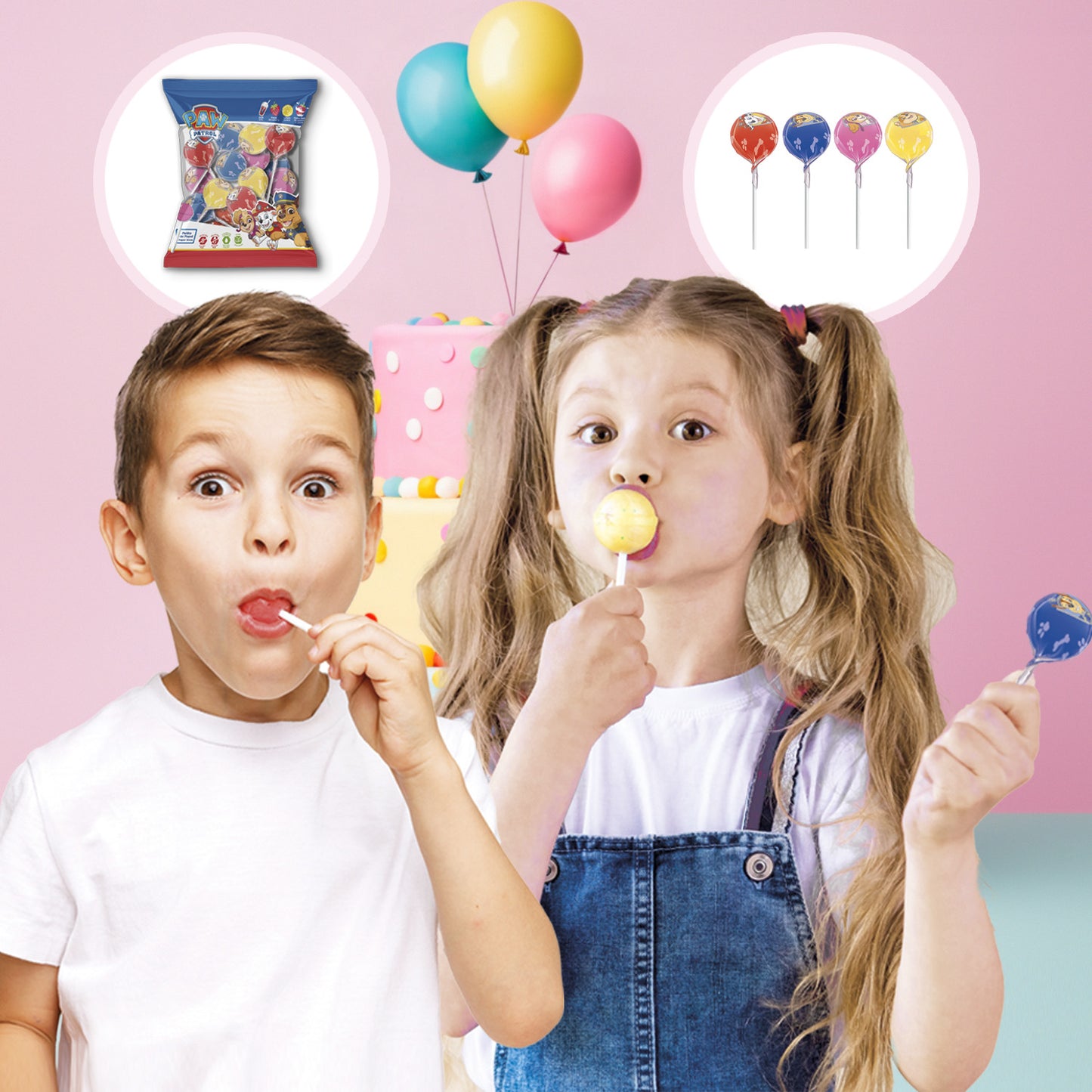 PAW PATROL CANDY LOLLIPOPS 12GR