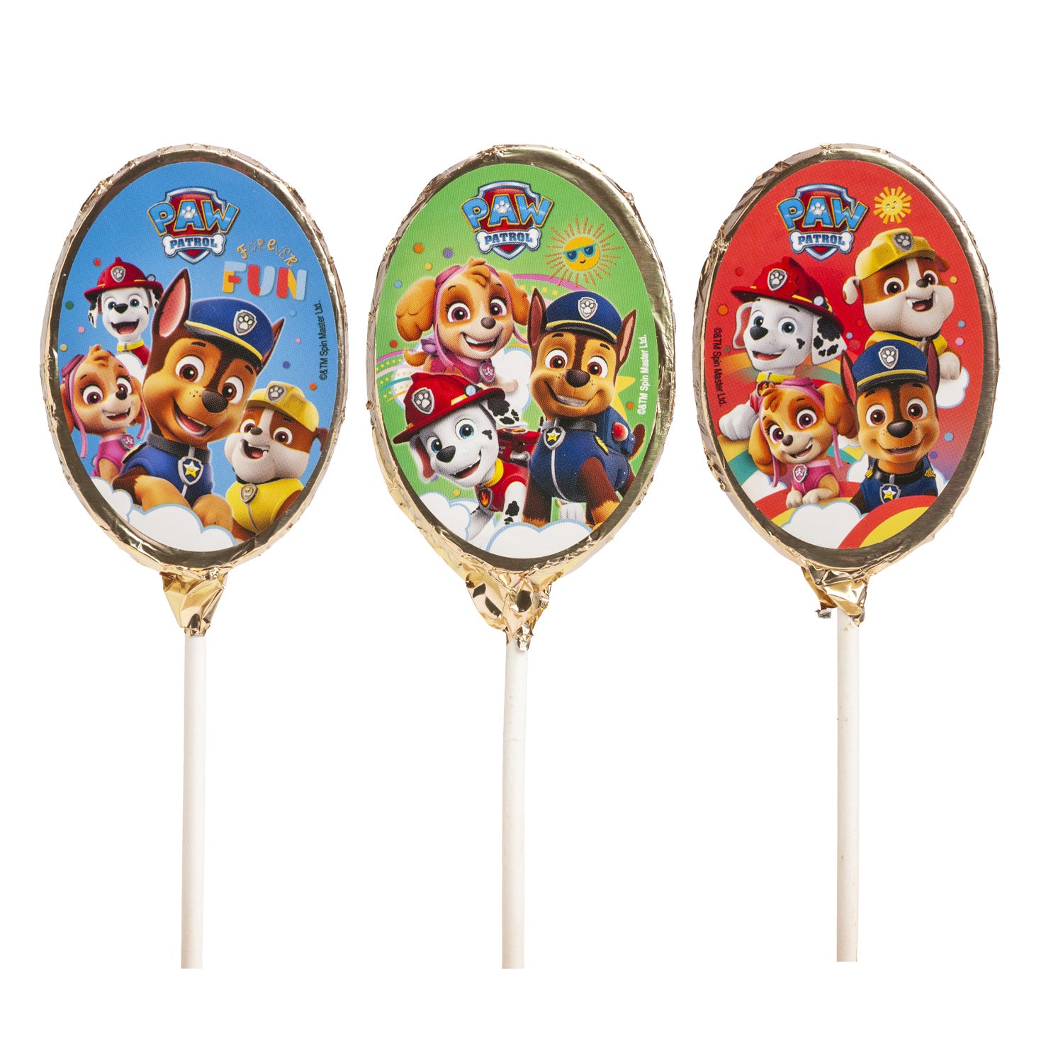 SUCETTES CHOCOLAT PAW PATROL 30GR