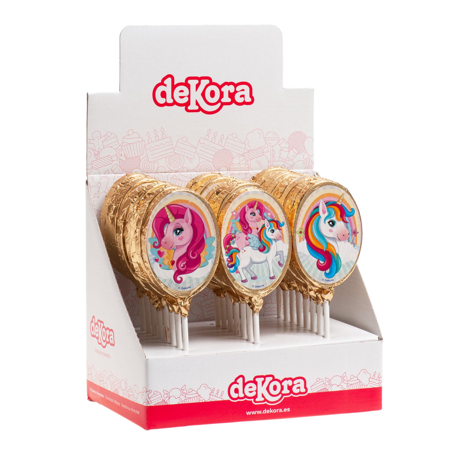 UNICORN CHOCOLATE LOLLIPOPS 30 gr