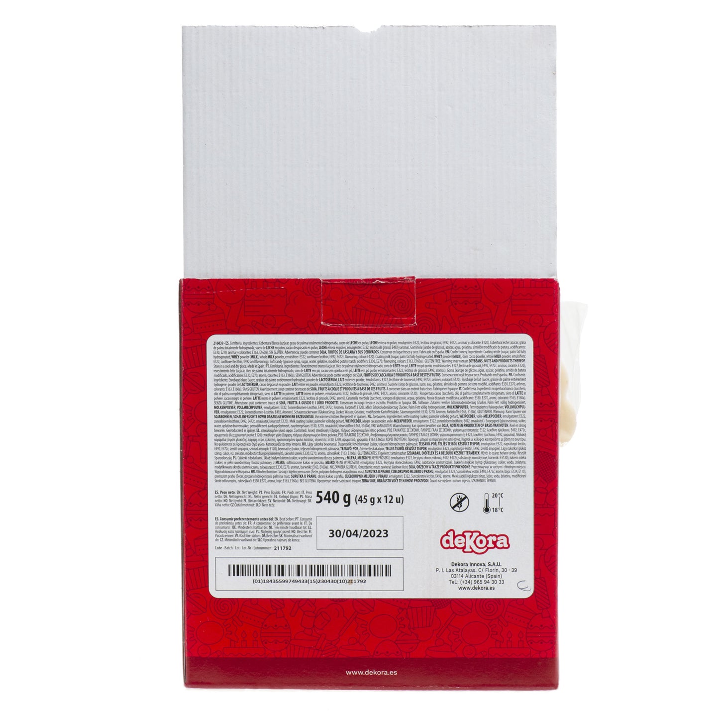 BEAR WITH JELLY HEART WHITE CHOCOLATE LOLLIPOP 45G