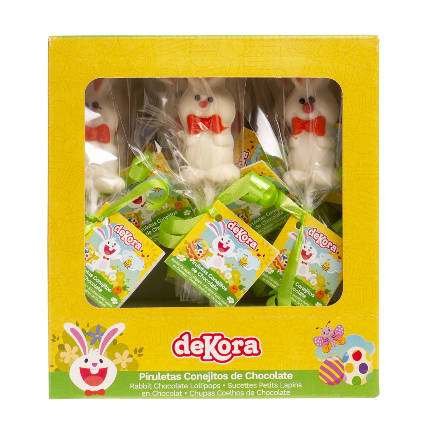 RABBIT CHOCOLATE LOLLIPOP 25GR