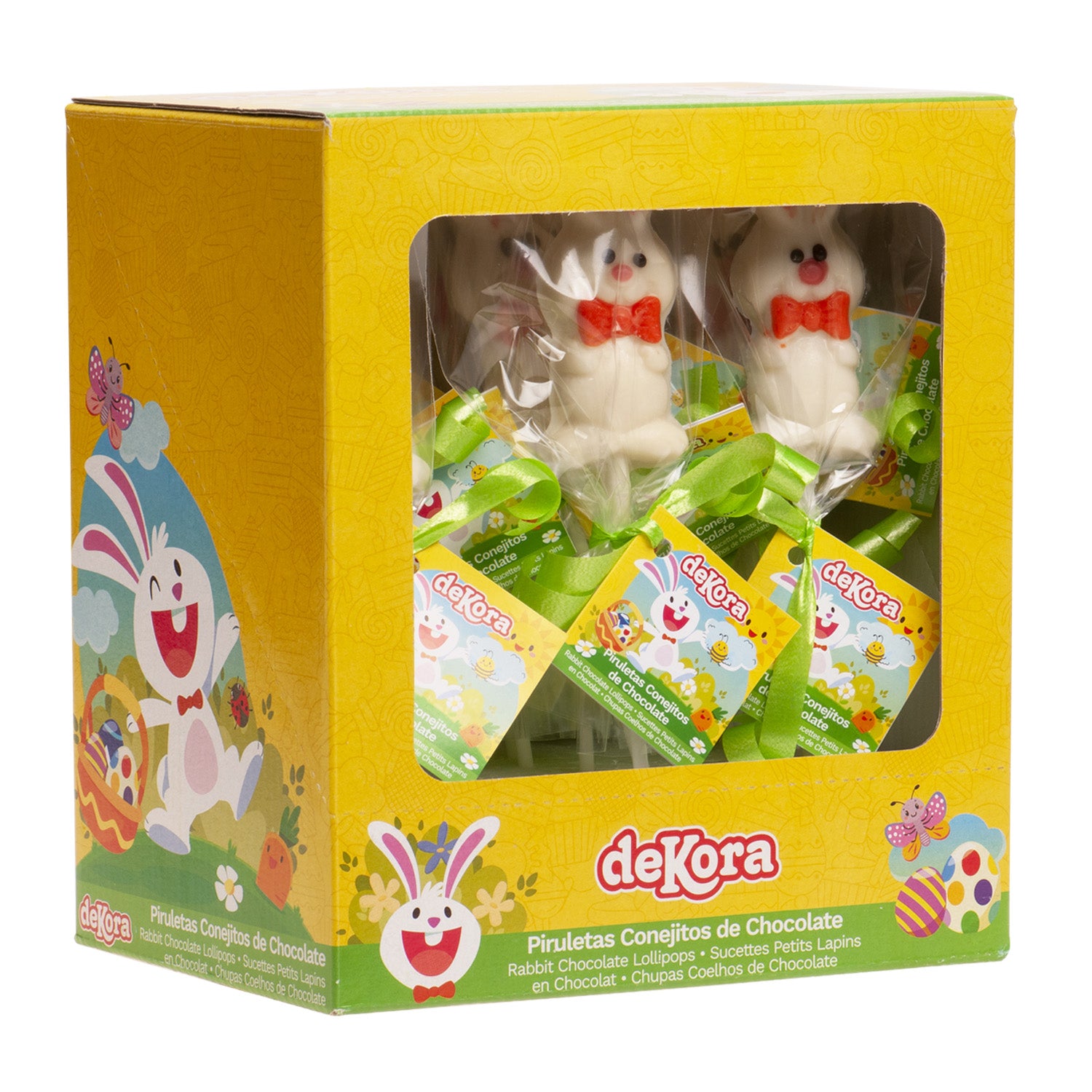 RABBIT CHOCOLATE LOLLIPOP 25GR