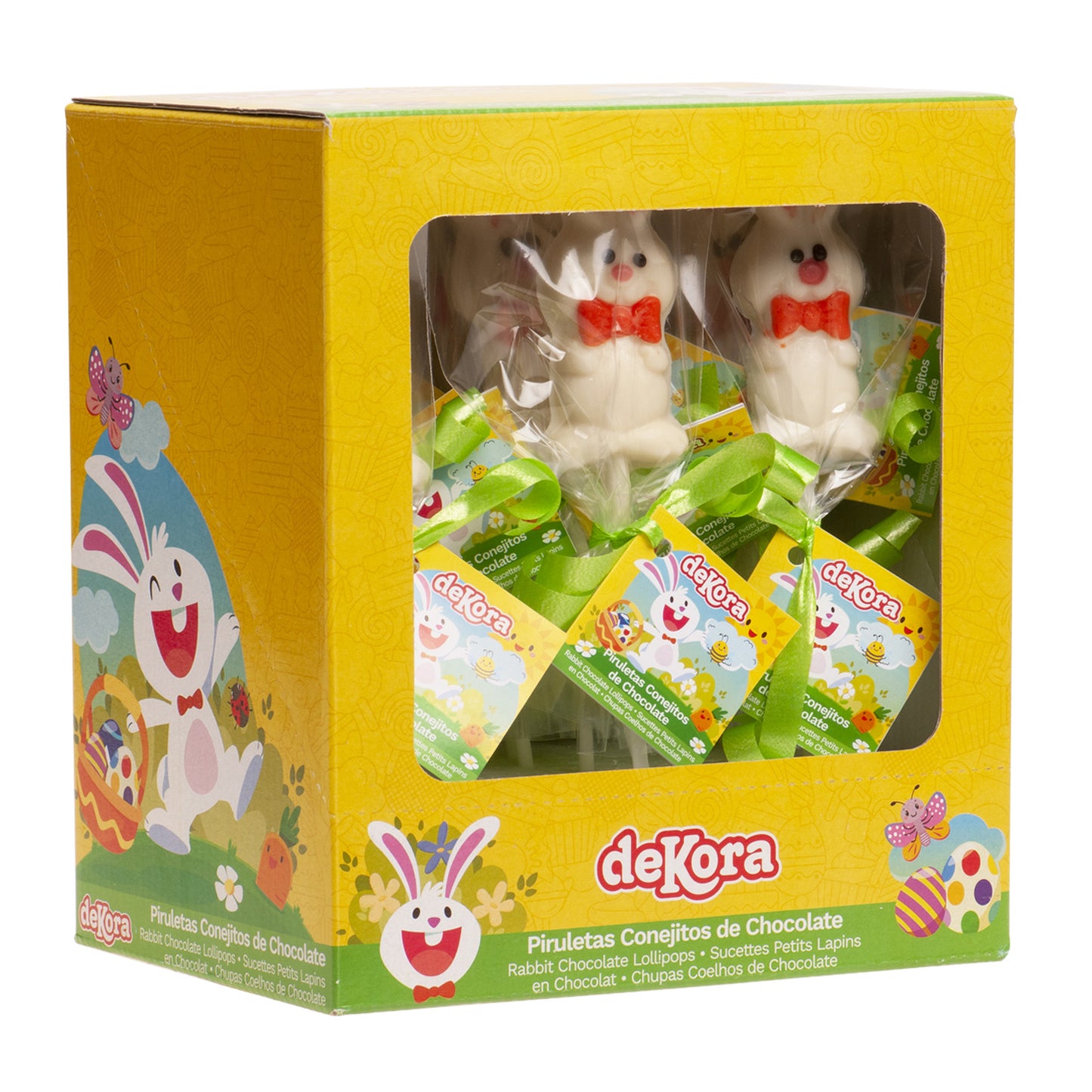 RABBIT CHOCOLATE LOLLIPOP 25GR