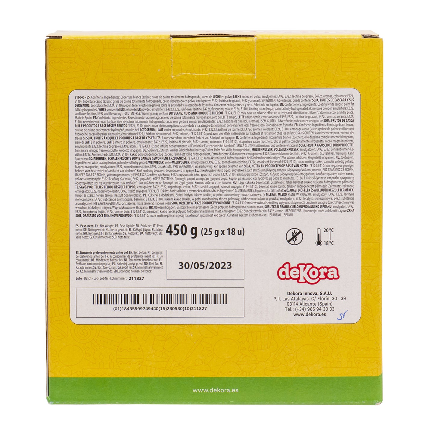 RABBIT CHOCOLATE LOLLIPOP 25GR