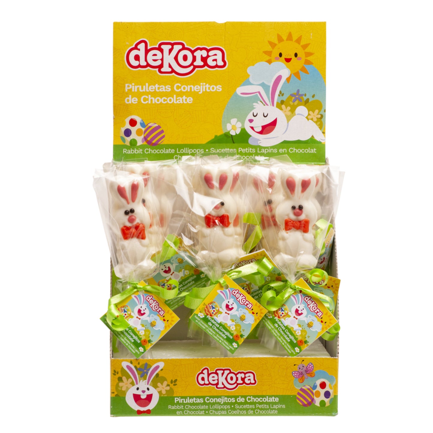 RABBIT CHOCOLATE LOLLIPOP 25GR