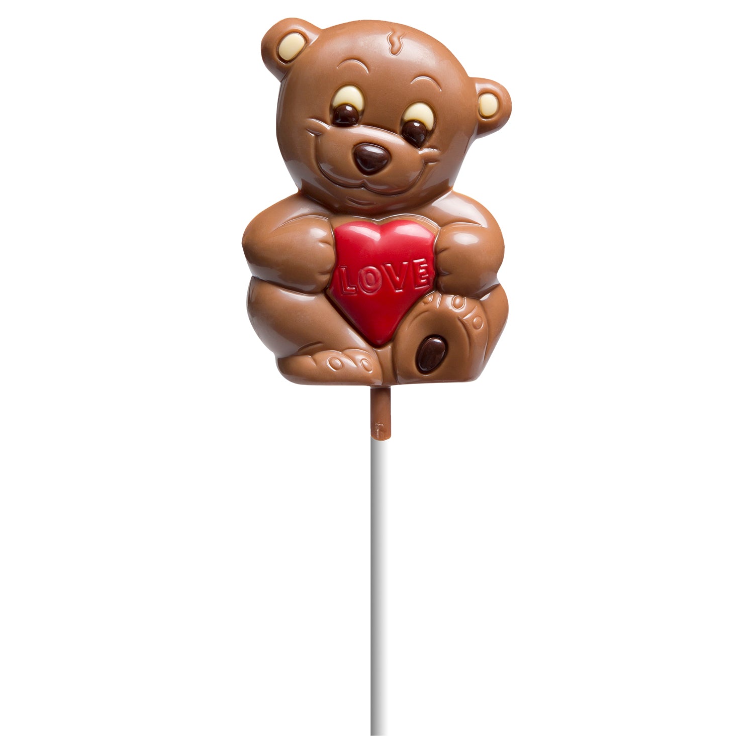 CHOCOLATE LOLLIPOPS SAN VALENTINE'S BEAR 30GR