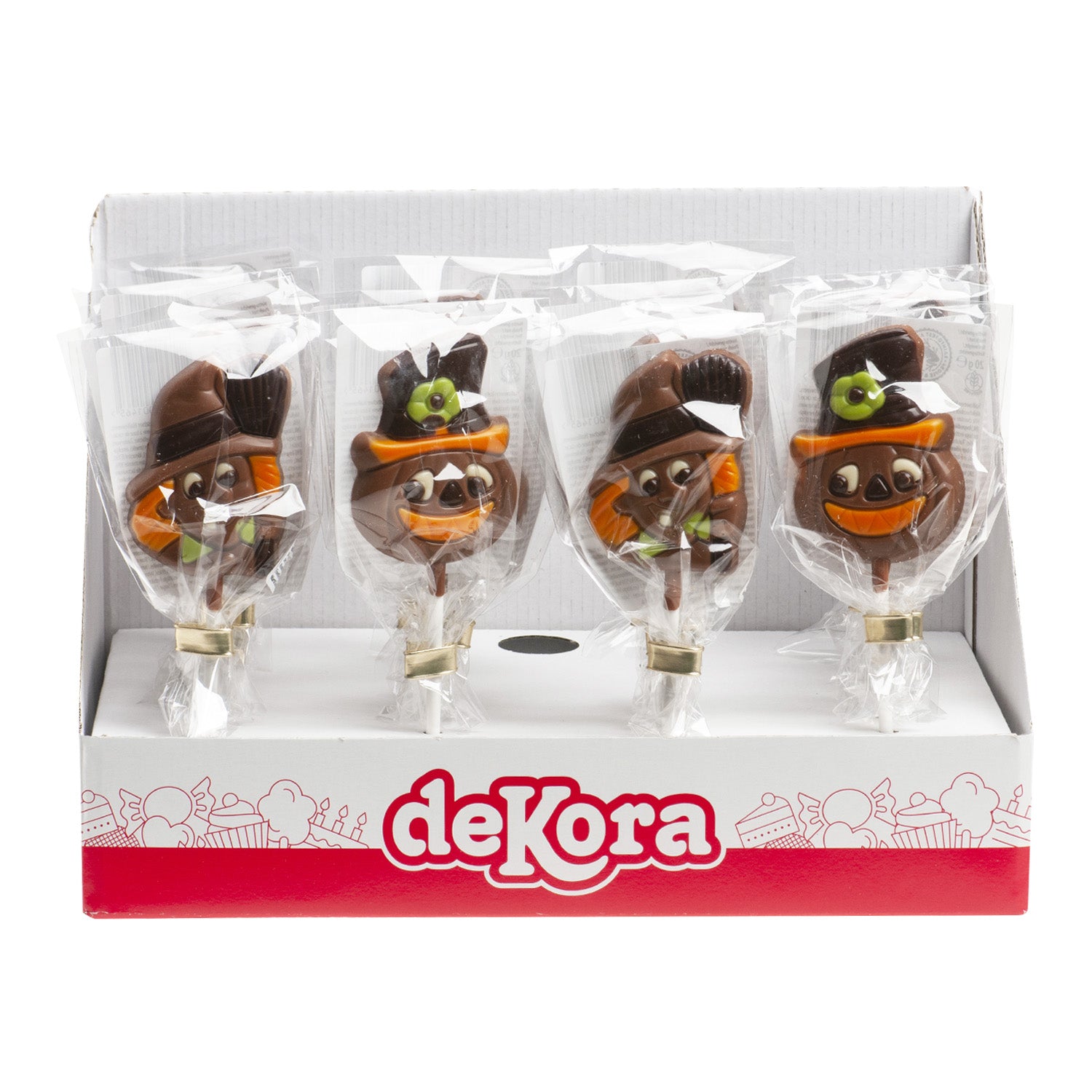 SUCETTES CHOCOLAT HALLOWEEN 20GR