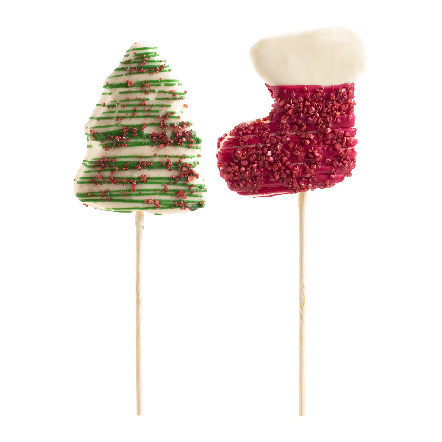 SUCETTES AU CHOCOLAT MALLOW BOTTE ET SAPIN DE NOËL 30GR